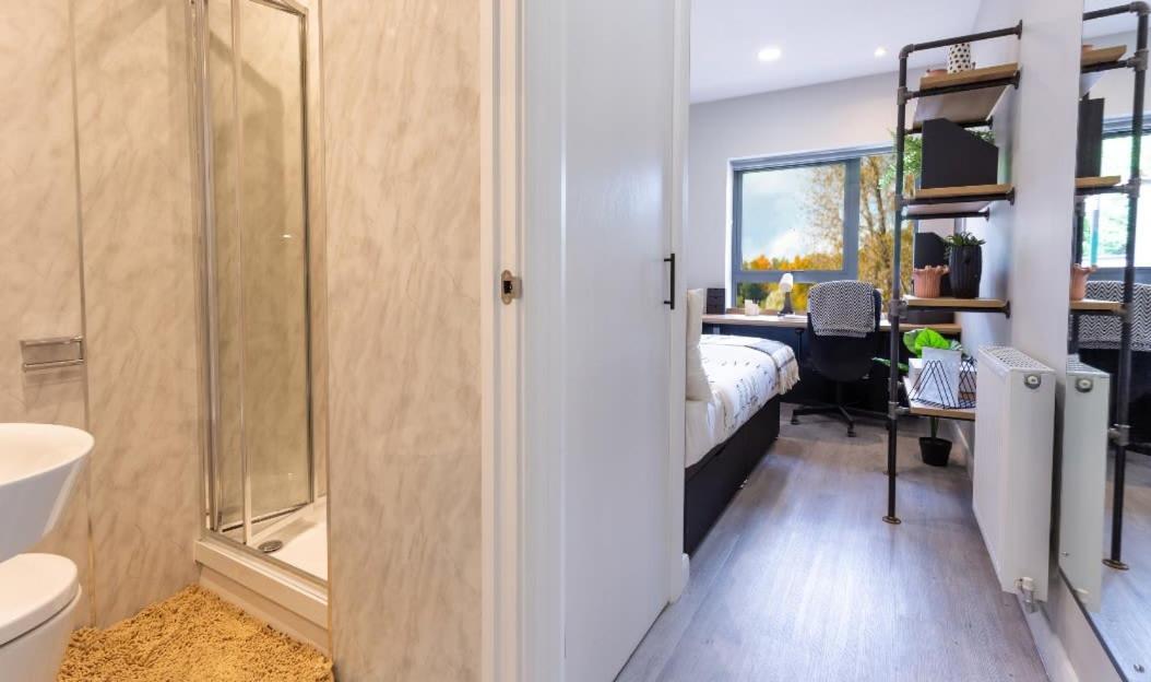 Cosy Ensuite Bedrooms At Electric Press Near Sheffield City Centre ห้อง รูปภาพ
